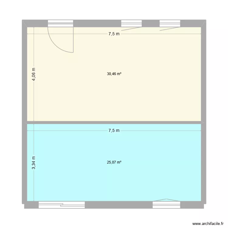 emma karima. Plan de 2 Pièces et 56 m² emma karima. Plan de 2 Pièces et 56 m²