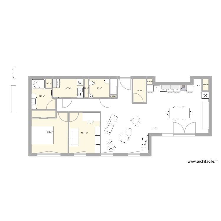 calypso 602. Plan de 0 pièce et 0 m2