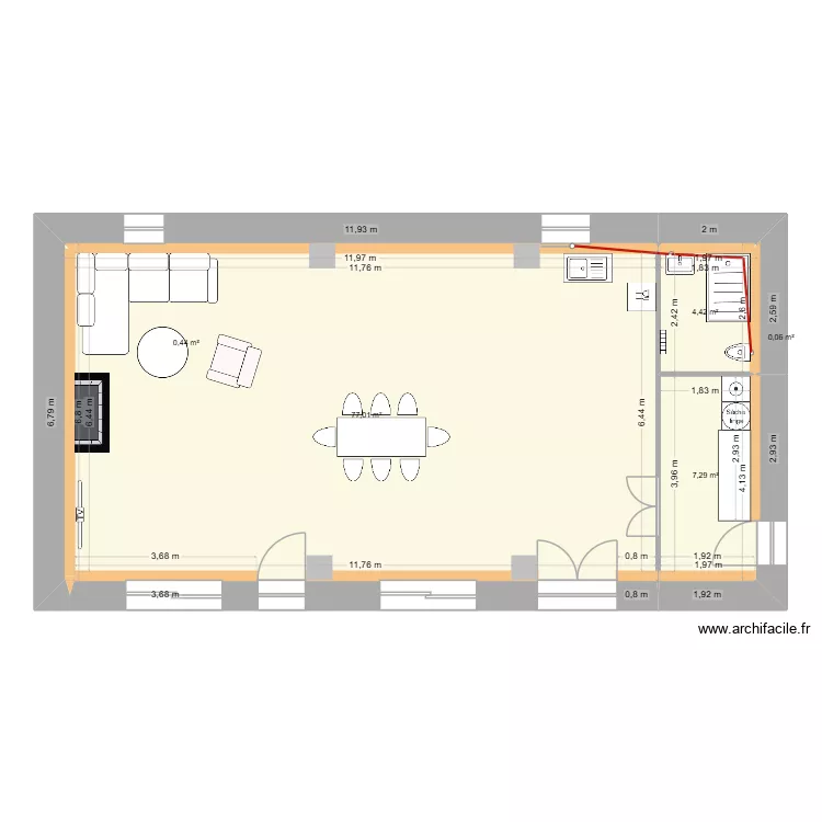 plan rdc sans meuble. Plan de 5 et 89 m² plan rdc sans meuble. Plan de 5 et 89 m²