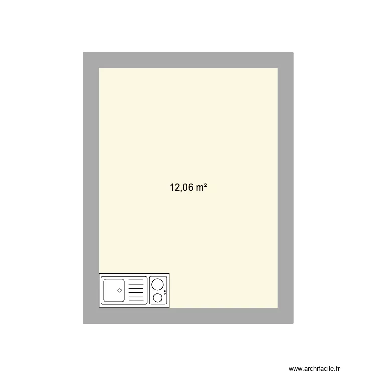 Appart Marengo. Plan de 1 et 12 m² Appart Marengo. Plan de 1 et 12 m²