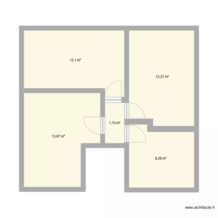 Beauchamps 3. Plan de Beauchamps 3. Plan de