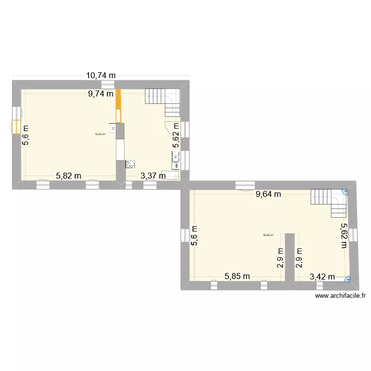 Les Farges 2. Plan de Les Farges 2. Plan de