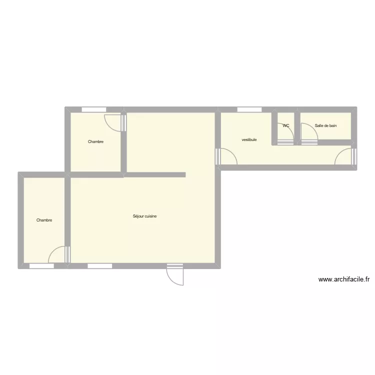 240 ROBETTE LOG 4 BOUIN. Plan de 6 et 71 m² 240 ROBETTE LOG 4 BOUIN. Plan de 6 et 71 m²