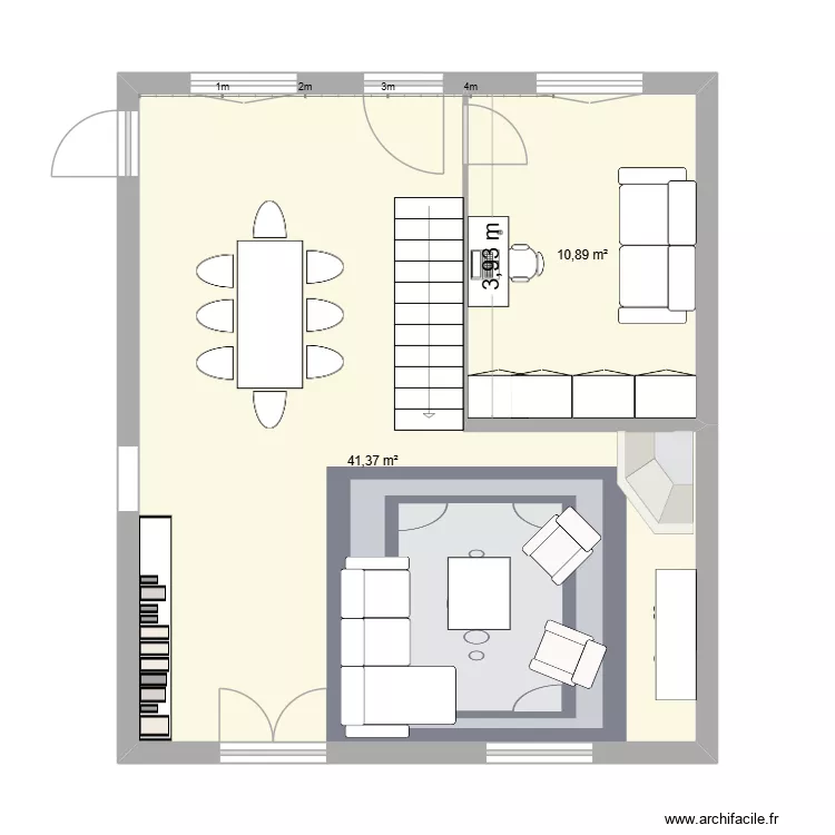 GASTON PLAN 1. Plan de 2 et 52 m² GASTON PLAN 1. Plan de 2 et 52 m²