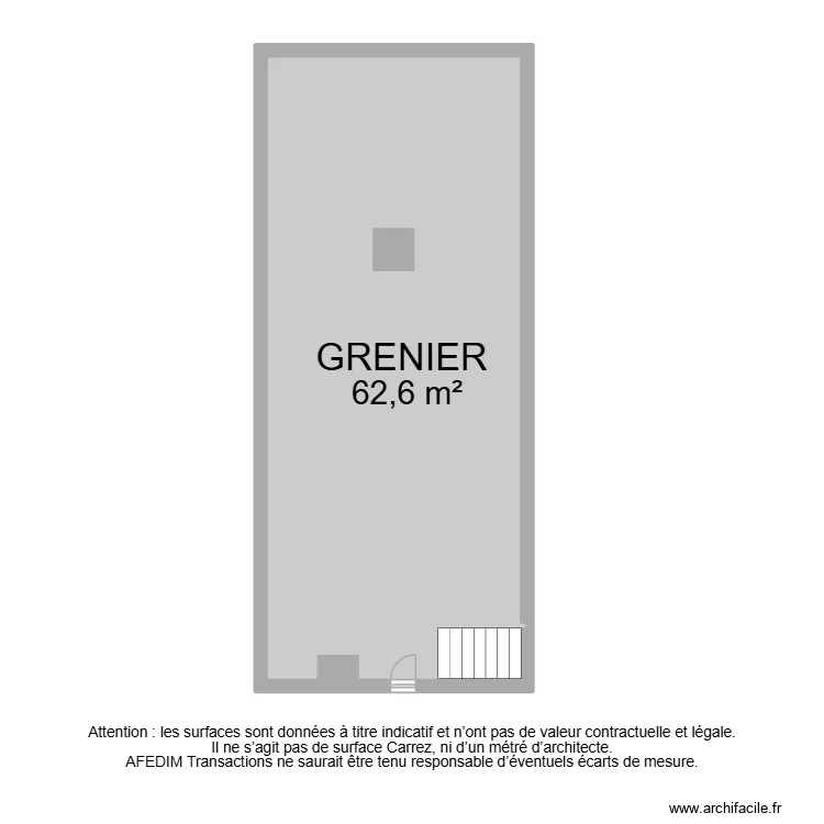BI 34599 -. Plan de 18  et 588 m²