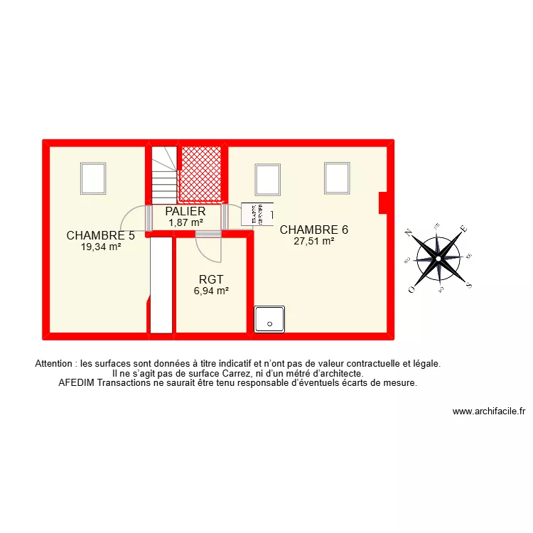 BI 32304 -. Plan de 38  et 316 m²