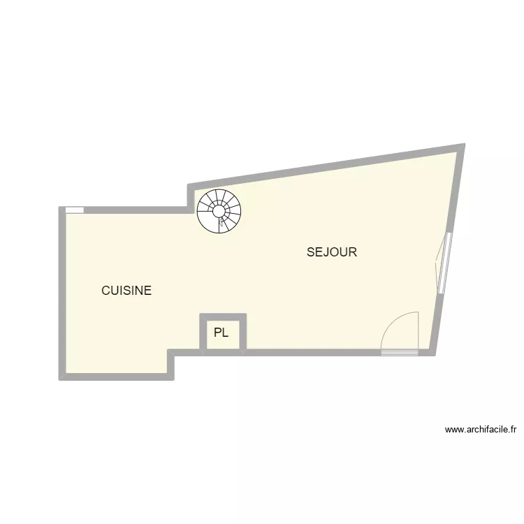 PLAN NIMES RDC. Plan de 