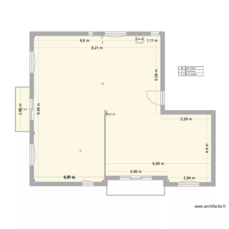 Megeve Grande Fontaine Brut 06052026. Plan de 3  et 93 m²