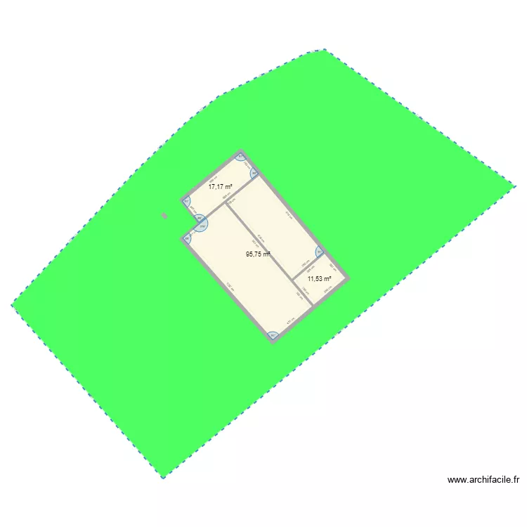 maison Villers. Plan de 