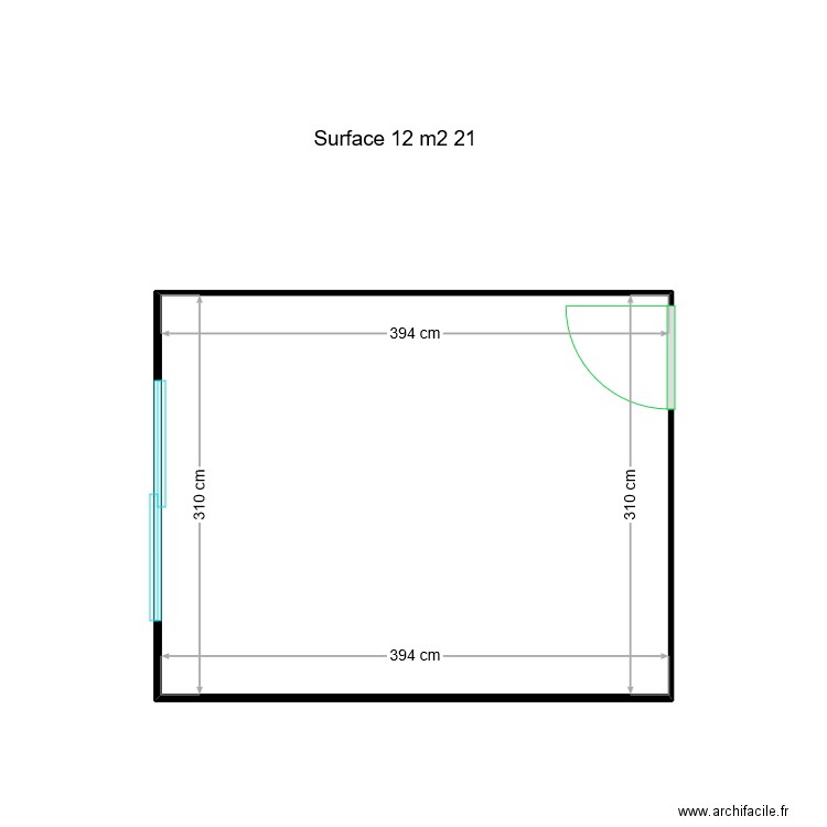 Chambre d'Amis. Plan de 0 pièce et 0 m2