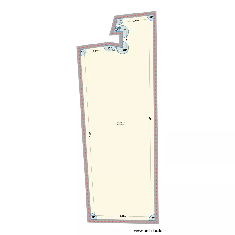 MAISON 1. Plan de 10  et 85 m²