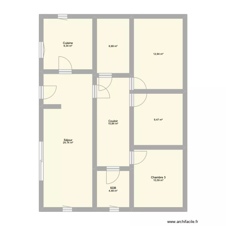 Elec Ajain +1. Plan de 8 et 88 m² Elec Ajain +1. Plan de 8 et 88 m²