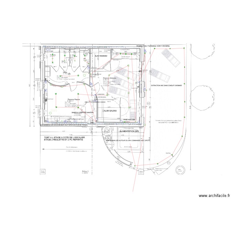 HAUT DE GLORIETTE 1. Plan de 0 pièce et 0 m2