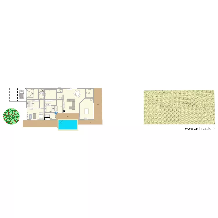 Plan construction marsillargues. Plan de 7 Pièces et 98 m² Plan construction marsillargues. Plan de 7 Pièces et 98 m²