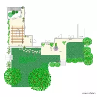 am&eacute;nagement terrasse escalier parking