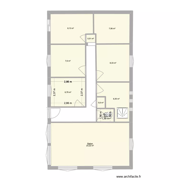 SYCo. Plan de 10 Pièces et 70 m²