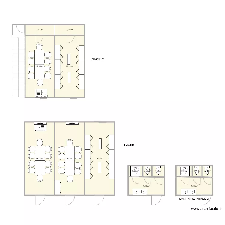 HSB CONSTRUCTION - CHANTIER ST AMOUR. Plan de 