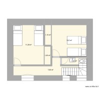 Ver étage ouest Escalier