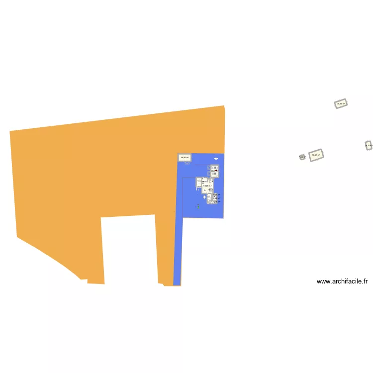 maison gerard. Plan de 