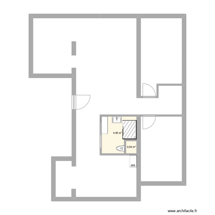 FGOURPlan1. Plan de 0 pièce et 0 m2
