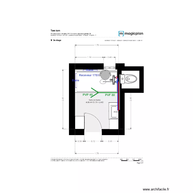 Plan Projet  Mme. TOM TOM. Plan de 