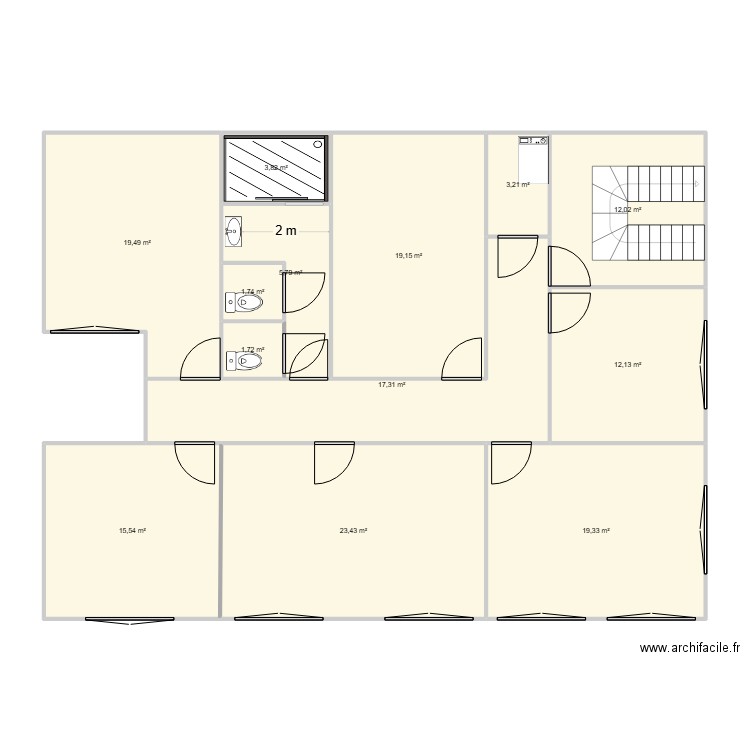 MY HOUSE N°03. Plan de 13 pièces et 155 m2