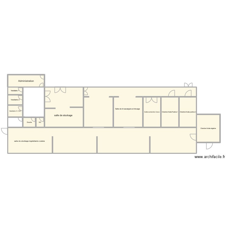 labo maroc. Plan de 13 pièces et 199 m2
