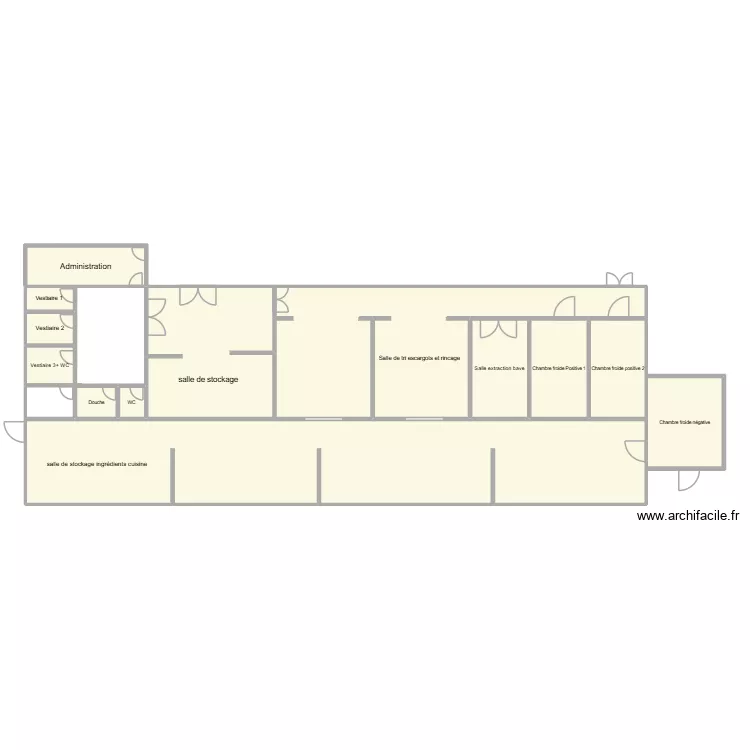 labo maroc. Plan de 13  et 199 m²
