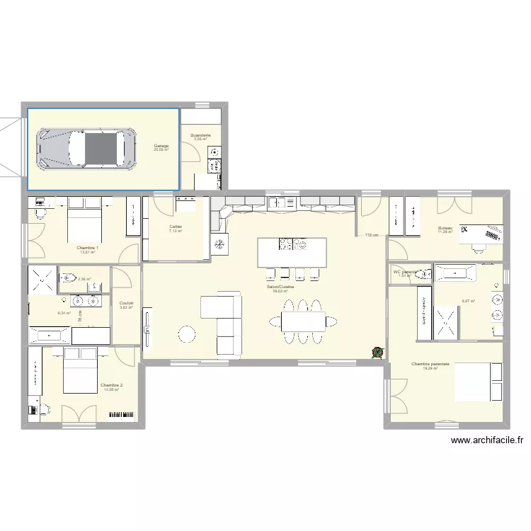Maison Sarlat. Plan de 0 pièce et 0 m2