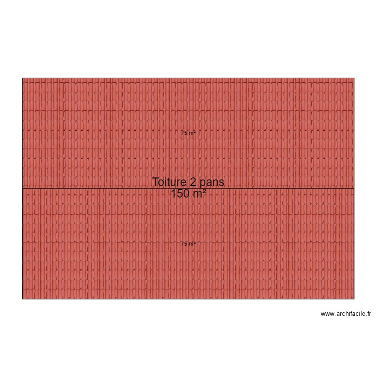 plan de toiture. Plan de 0 pièce et 0 m2