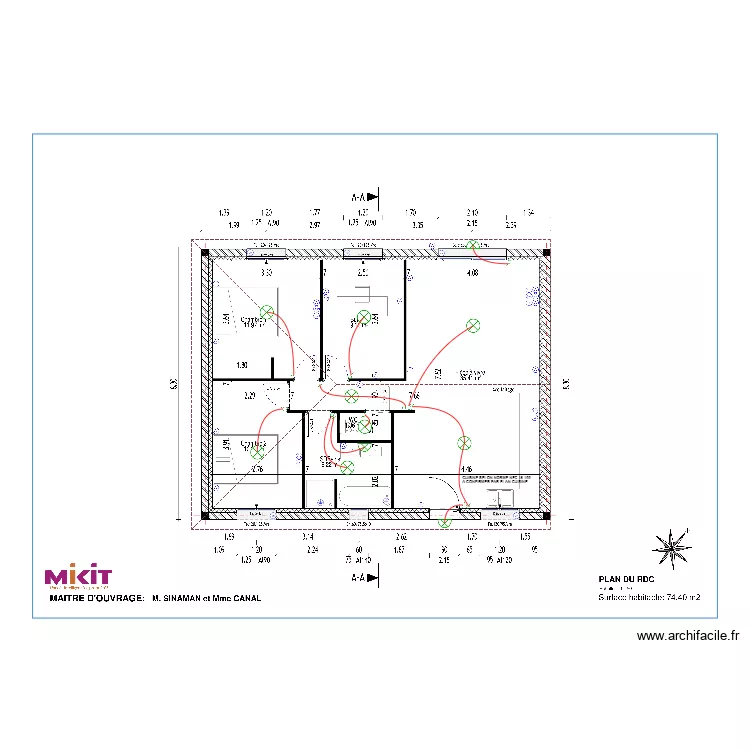 SINAMAN ELEC. Plan de 