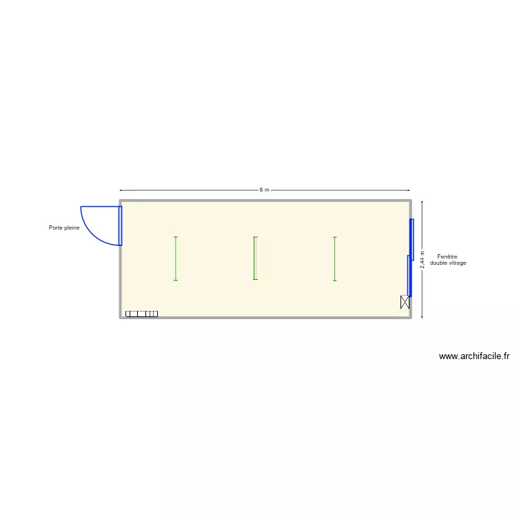 N 359 Déclassé. Plan de 1 et 14 m² N 359 Déclassé. Plan de 1 et 14 m²