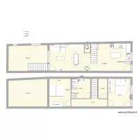 Escalier face entree