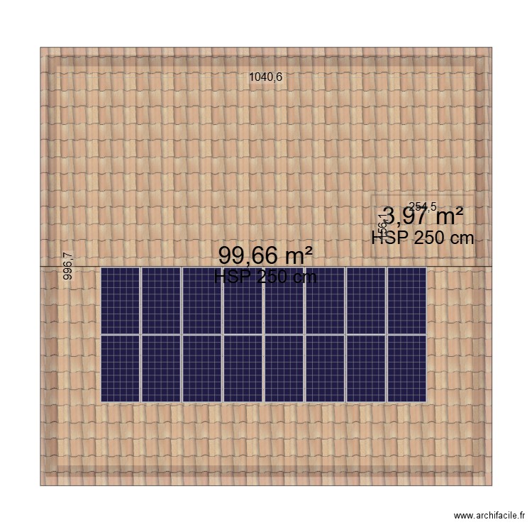 herimenil. Plan de 18 pièces et 868 m2