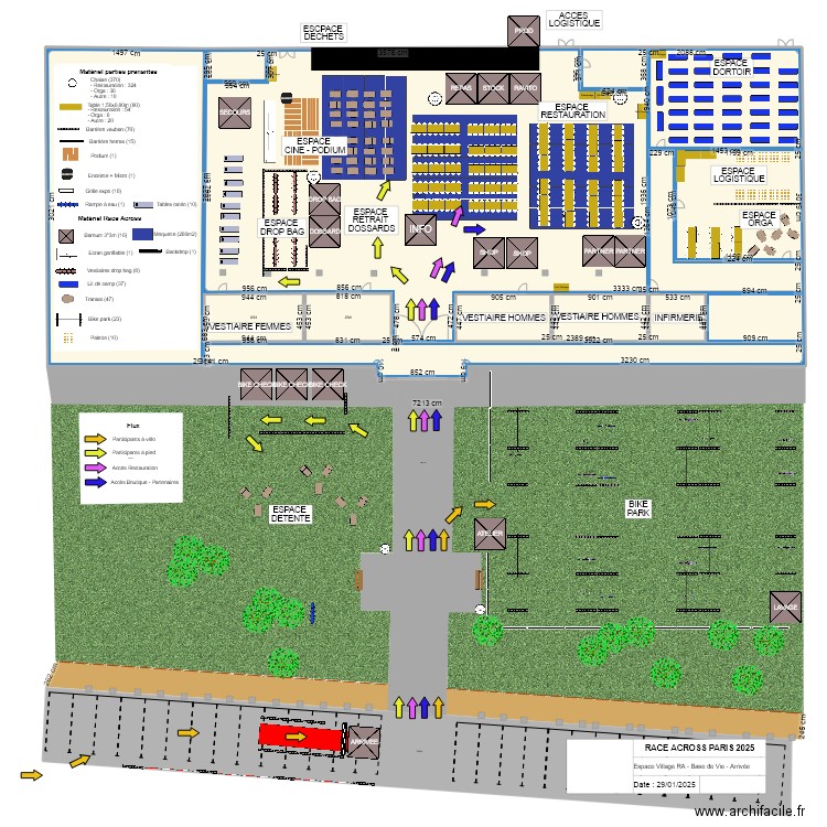 RAP25 - HALLES BOURGOGNES (vendredi - samedi). Plan de 0 pièce et 0 m2