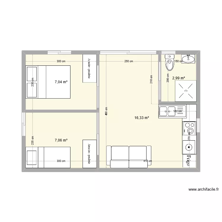 Appartement . Plan de Appartement . Plan de