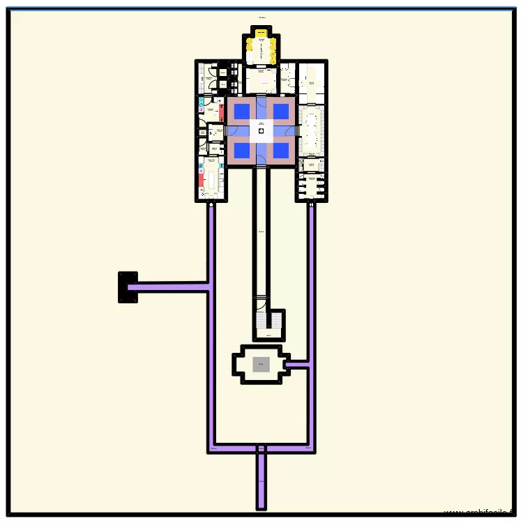Manoir novembre 2024. Plan de 