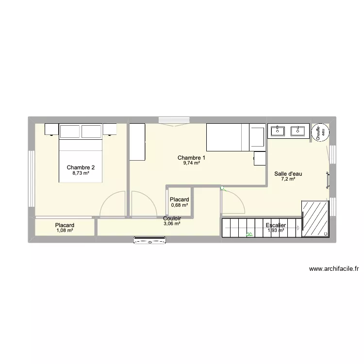 projet agrandissement garage. Plan de projet agrandissement garage. Plan de