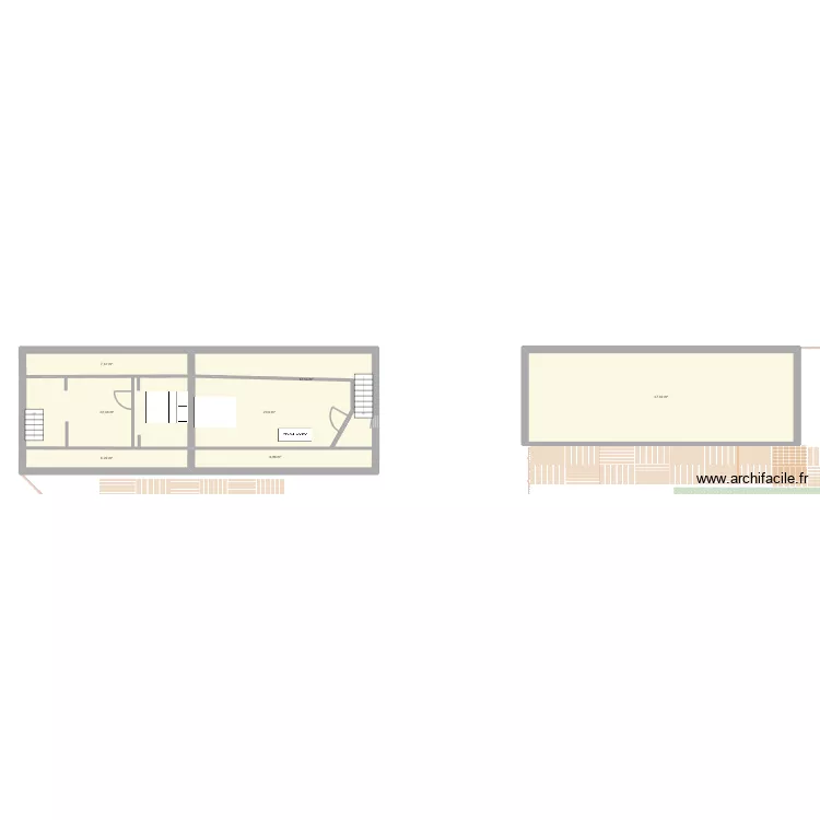 Juin 2026. Plan de 32  et 370 m²