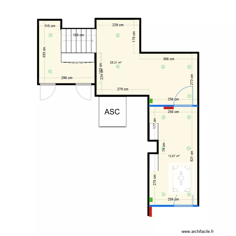 Hall BAT C - 12. Plan de 