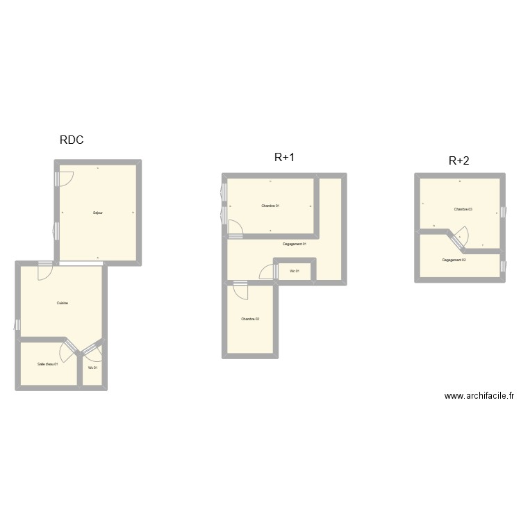 350602400. Plan de 10 pièces et 118 m2