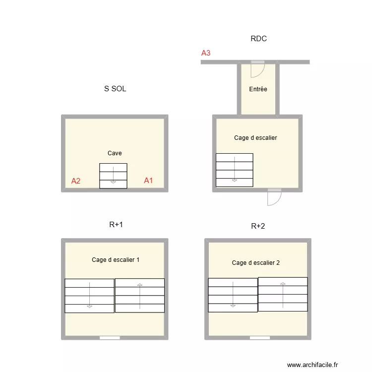 2505 POIRIER. Plan de 