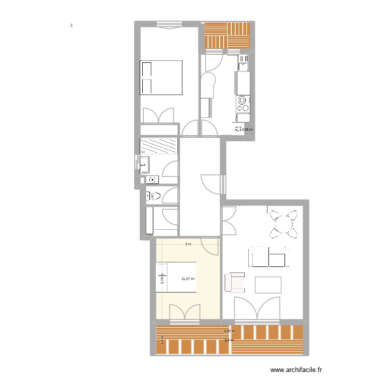 Mie. Plan de 0 pièce et 0 m2 Mie. Plan de 0 pièce et 0 m2