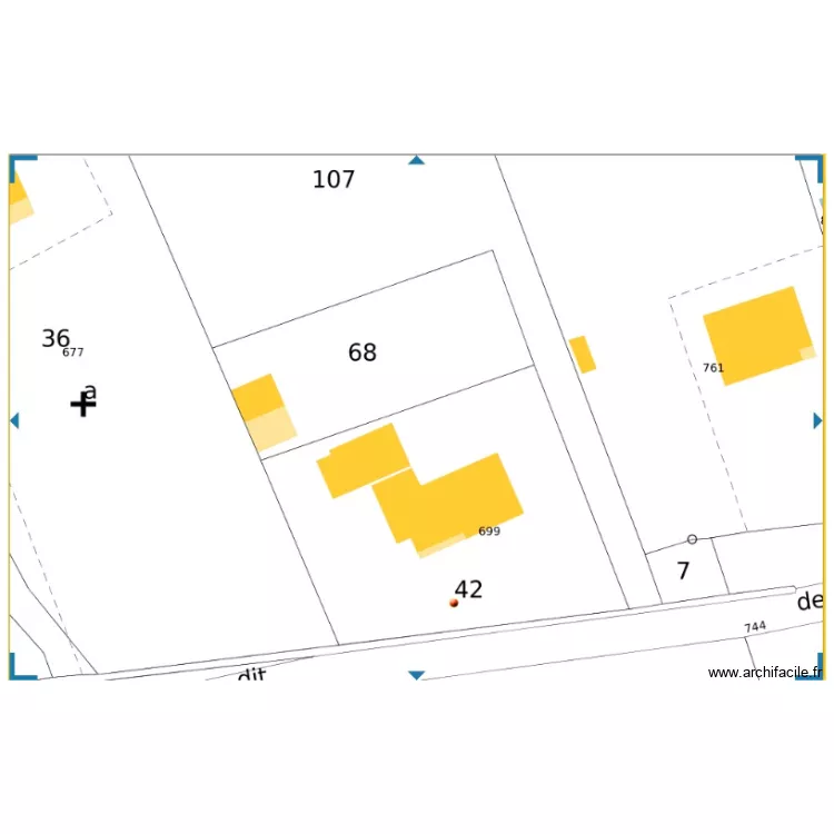 cadastre off. Plan de cadastre off. Plan de