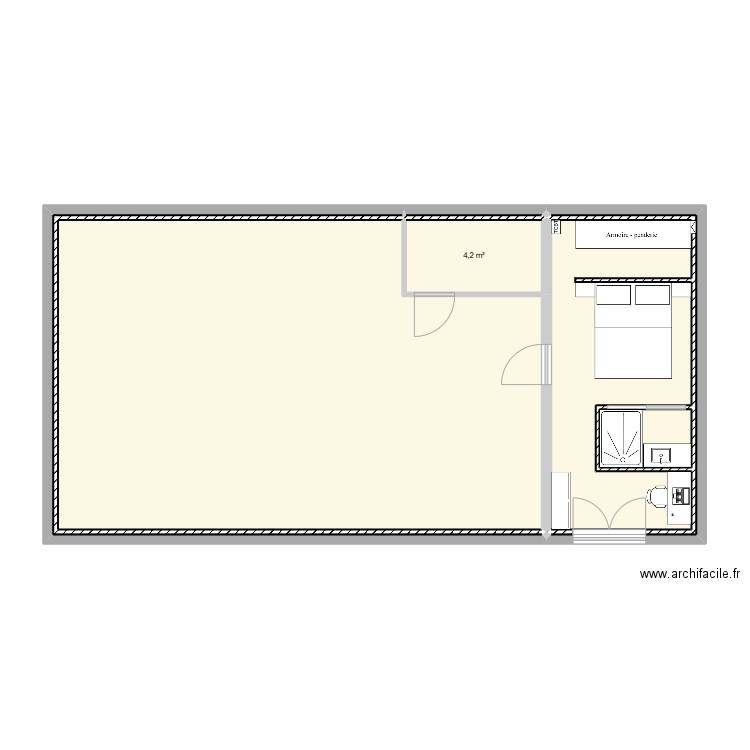 SinBO 0-V5. Plan de 7 pièces et 82 m2