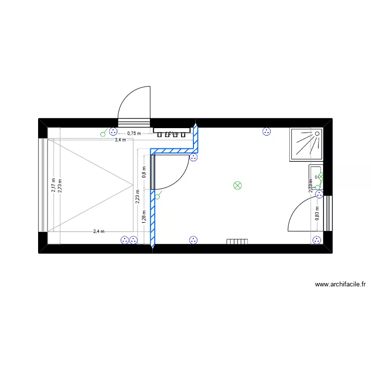 PROJET LECOMTE - CH7-01. Plan de 0 pièce et 0 m2