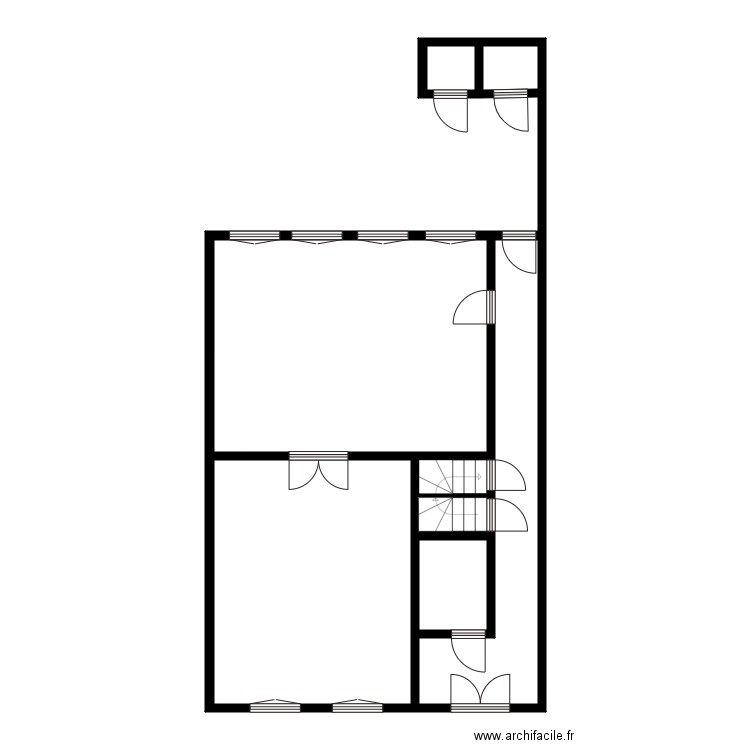antunes. Plan de 12 pièces et 272 m2