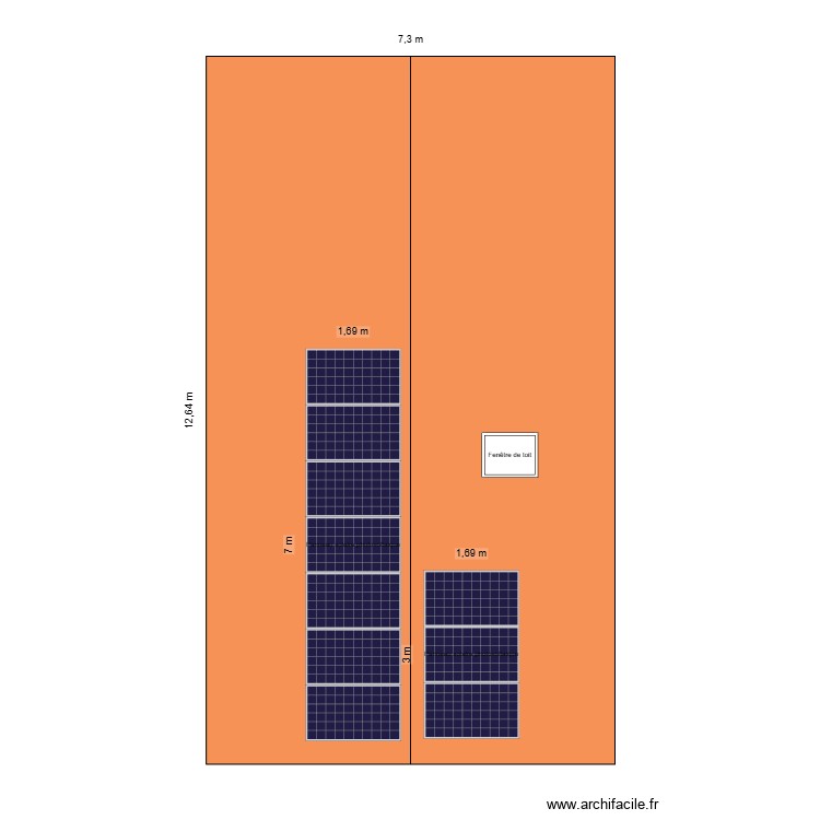 CHATEL. Plan de 0 pièce et 0 m2