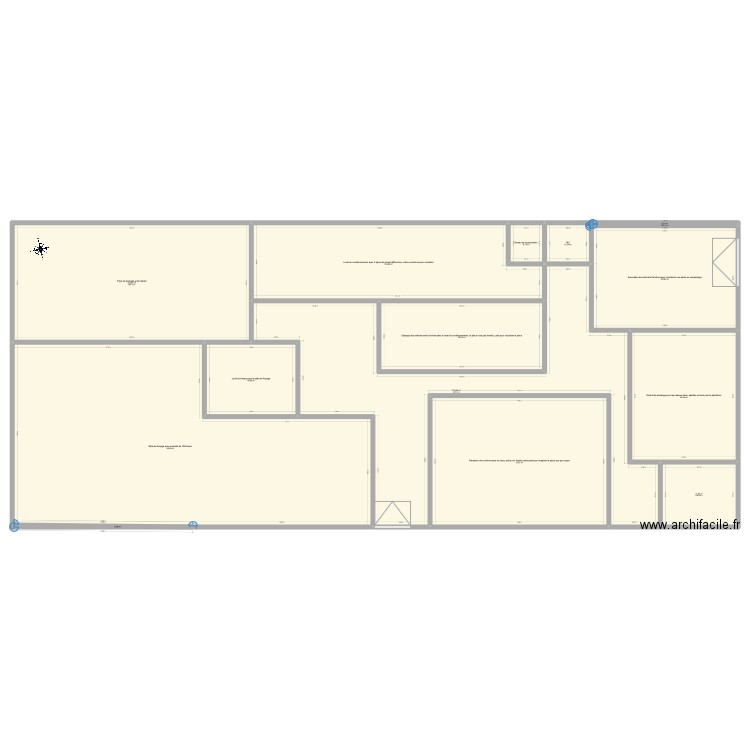 hangar en bas. Plan de 0 pièce et 0 m2