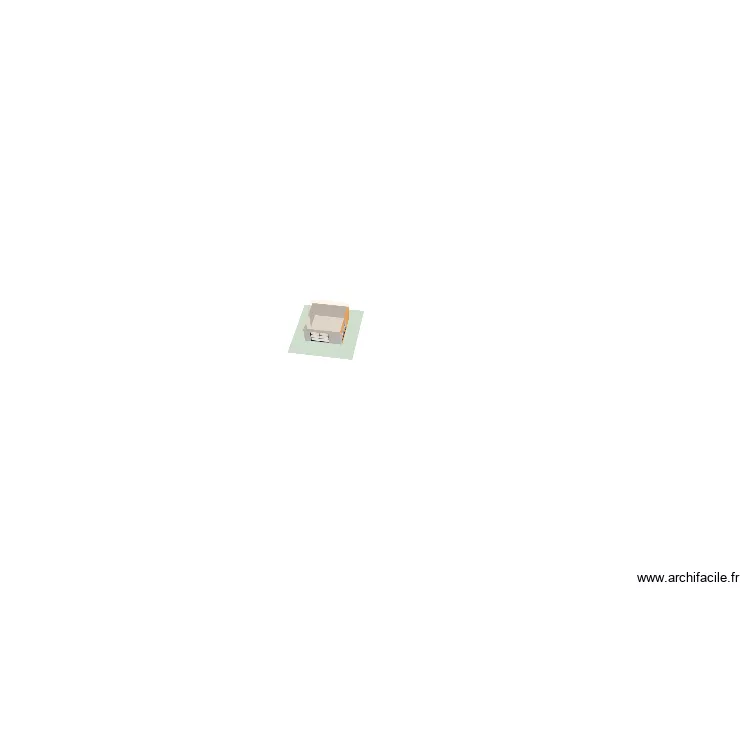 cuisine d &eacute;t&eacute;. Plan de 1  et 32 m²